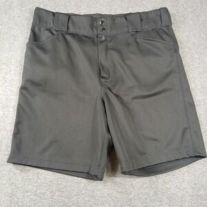 Smitty Umpire Referee Shorts Mens XL Black Performance Polyester SX-01162
